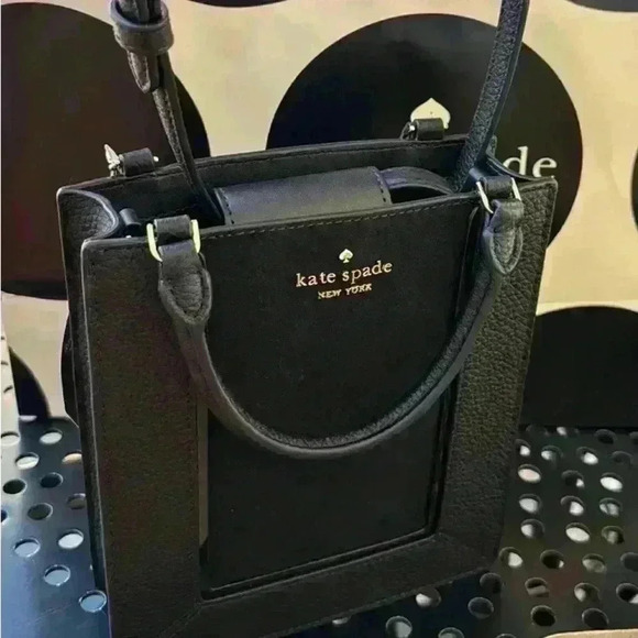 NWT. Kate Spade. Lena Suede Mini Tote. Holds everything-wallet & phone, … - Picture 6 of 10